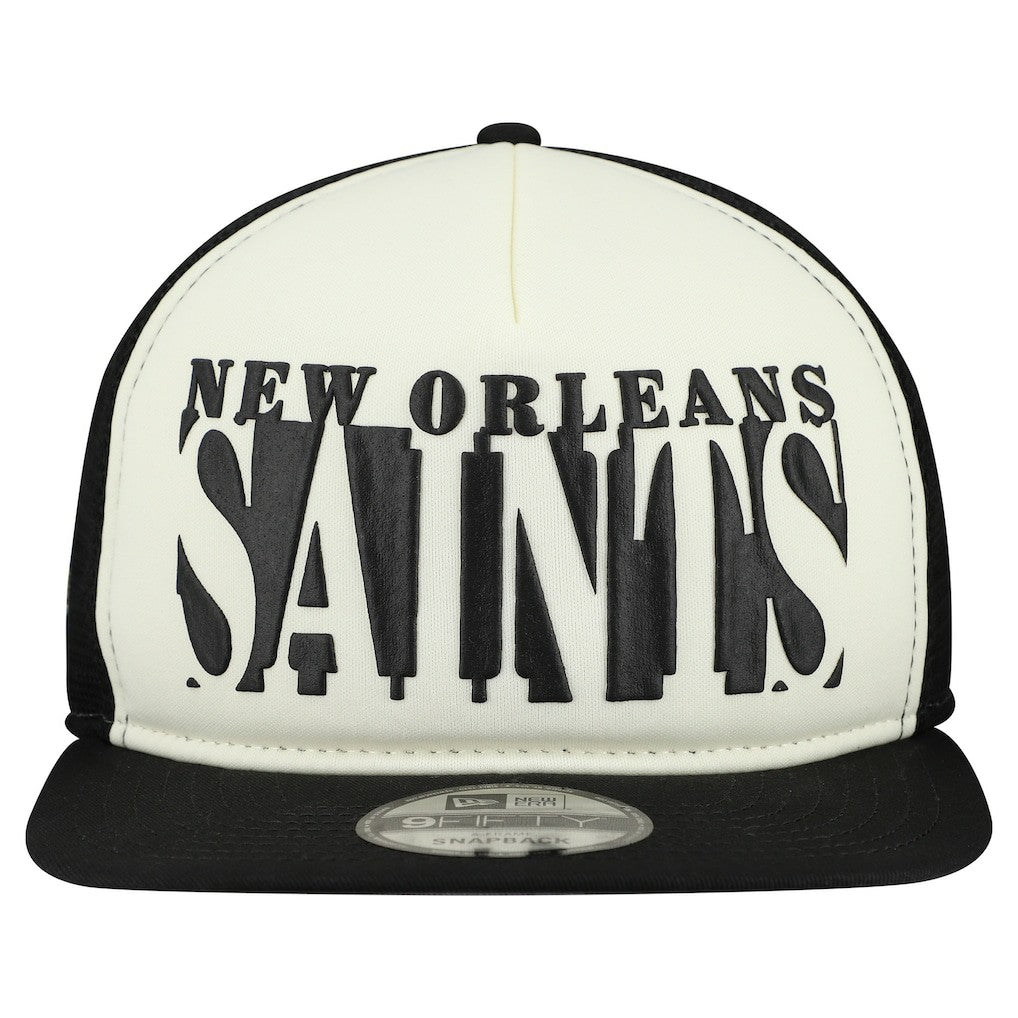 Cutout A-Frame 9FIFTY Snapback Hat - New Orleans Saints Hats