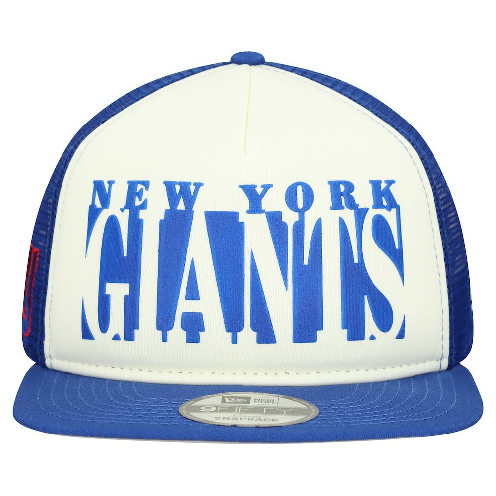 Cutout A-Frame 9FIFTY Snapback Hat - New York Giants Hats