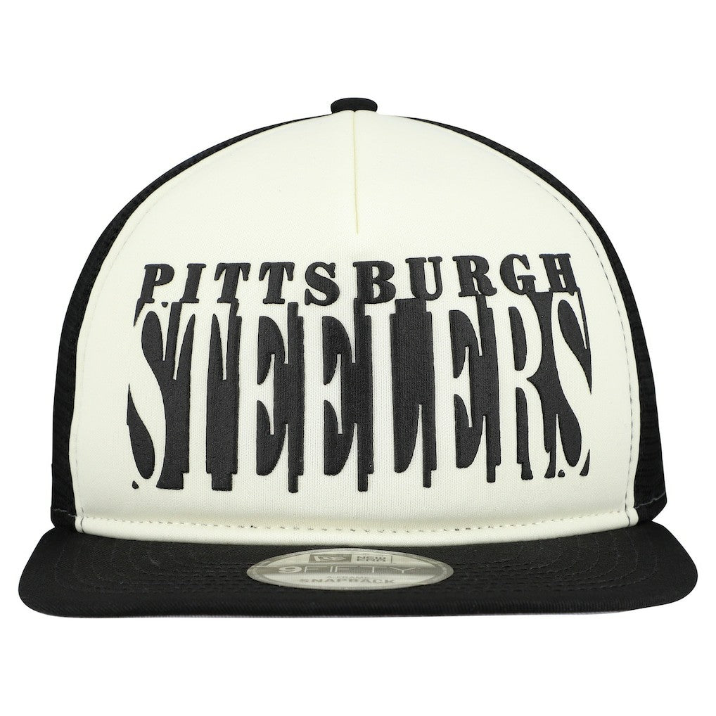 Cutout A-Frame 9FIFTY Snapback Hat - Pittsburgh Steelers Hats