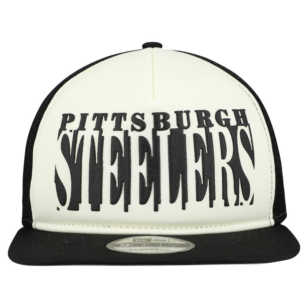 Cutout A-Frame 9FIFTY Snapback Hat - Pittsburgh Steelers Hats
