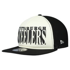 Cutout A-Frame 9FIFTY Snapback Hat - Pittsburgh Steelers Hats