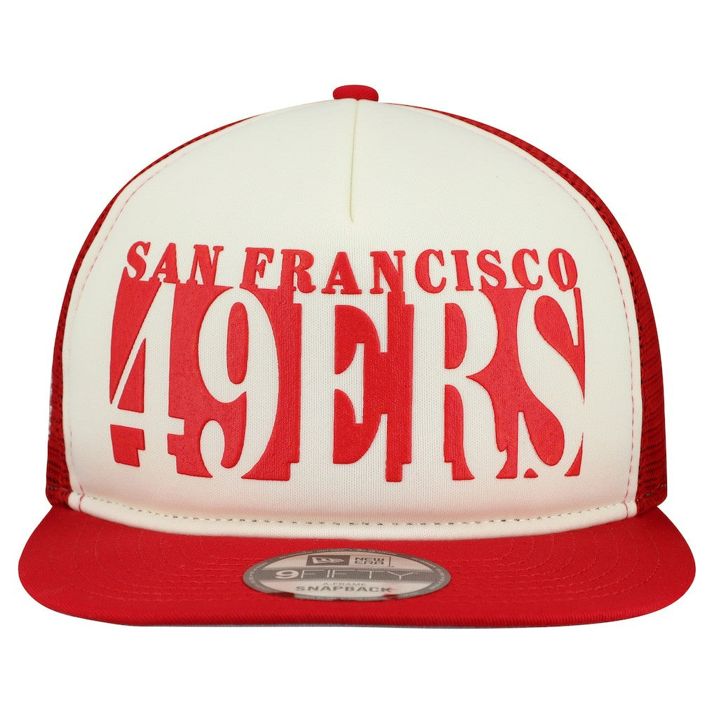 Cutout A-Frame 9FIFTY Snapback Hat - San Francisco 49ers Hats