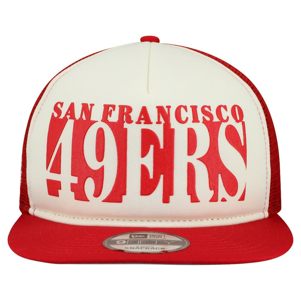 Cutout A-Frame 9FIFTY Snapback Hat - San Francisco 49ers Hats