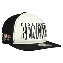 Throwback Cutout A-Frame 9FIFTY Snapback Hat - Cincinnati Bengals Hats