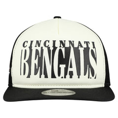 Throwback Cutout A-Frame 9FIFTY Snapback Hat - Cincinnati Bengals Hats