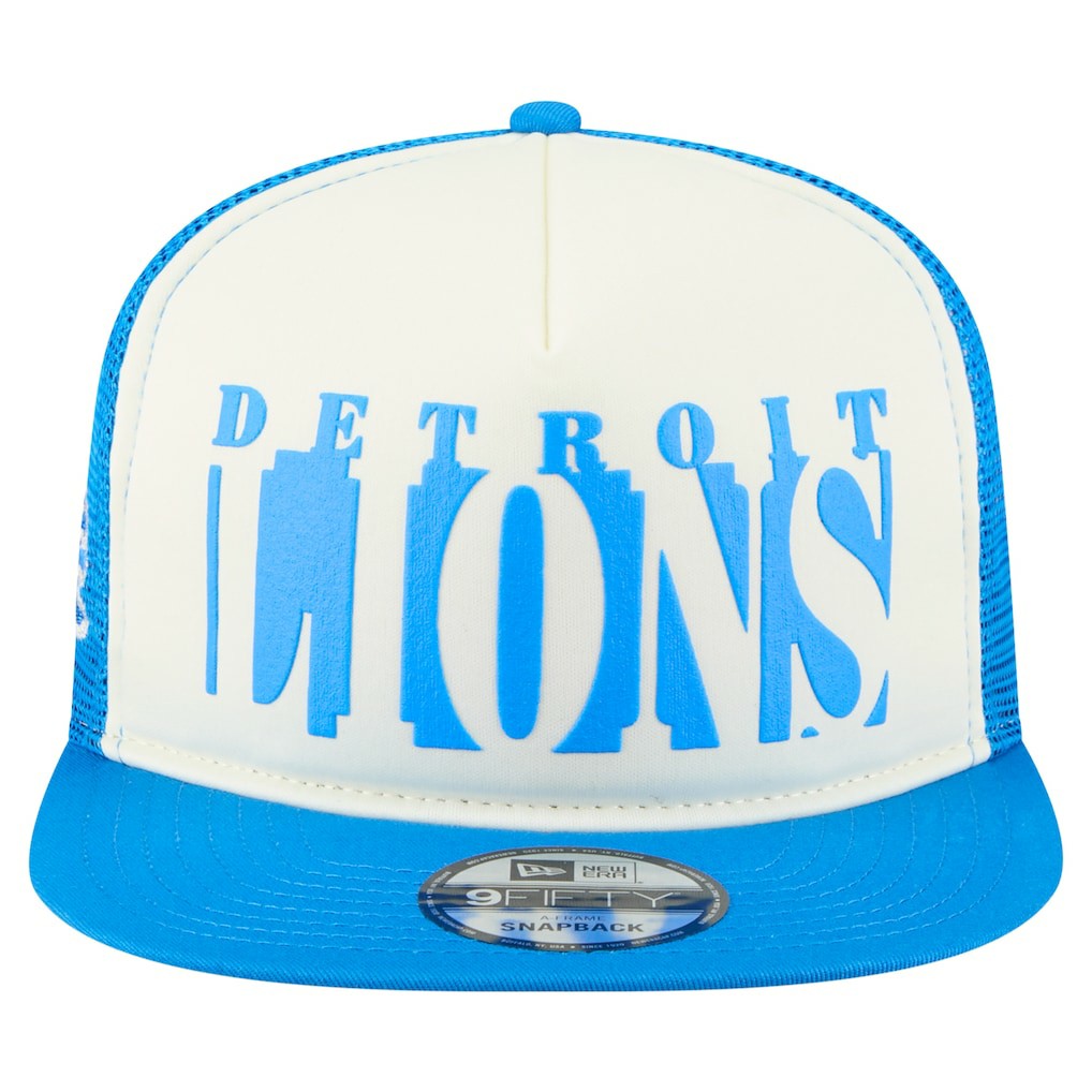 Cutout A-Frame 9FIFTY Snapback Hat - Detroit Lions Hats