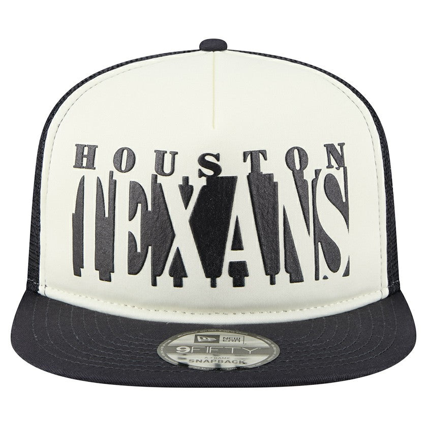 Cutout A-Frame 9FIFTY Snapback Hat - Houston Texans Hats