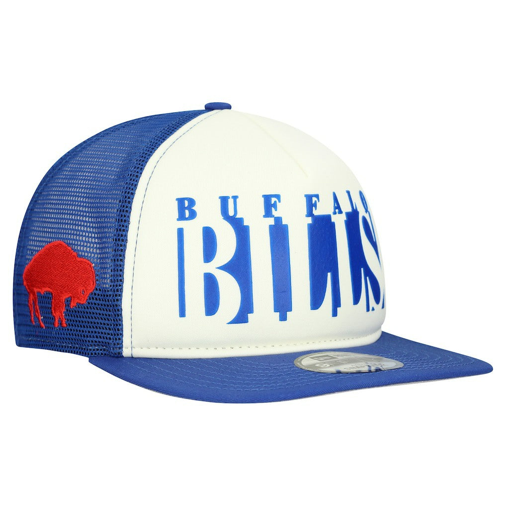 Throwback Cutout A-Frame 9FIFTY Snapback Hat - Buffalo Bills Hats
