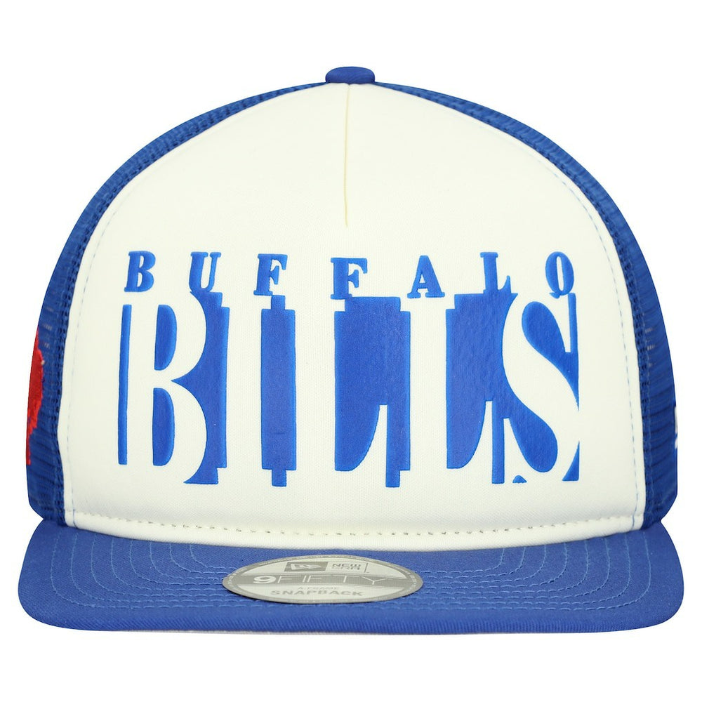 Throwback Cutout A-Frame 9FIFTY Snapback Hat - Buffalo Bills Hats
