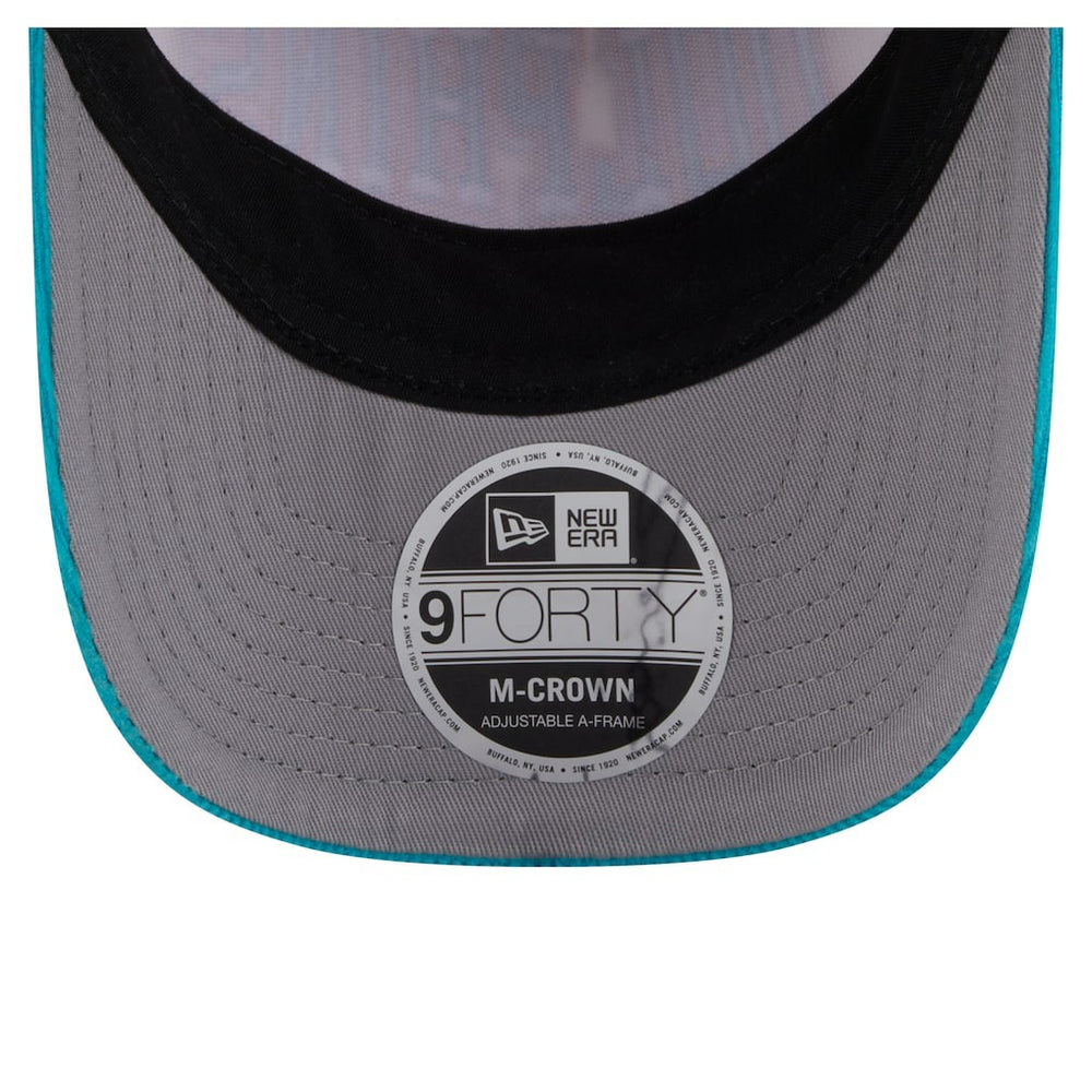 Throwback Two-Tone Sided Corduroy 9FORTY A-Frame Adjustable Hat - Miami Dolphins Hats