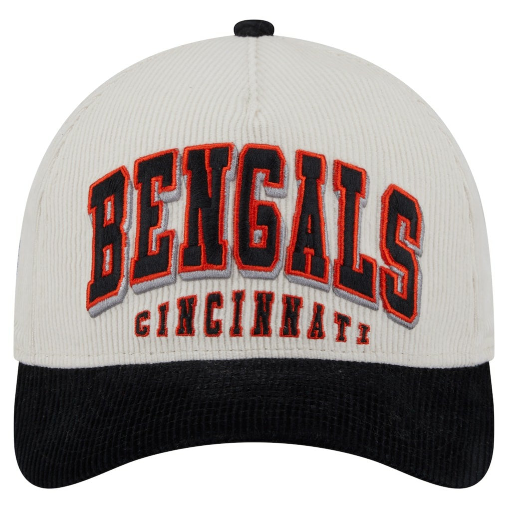 Head Two-Tone Sided Corduroy 9FORTY A-Frame Adjustable Hat - Cincinnati Bengals Hats