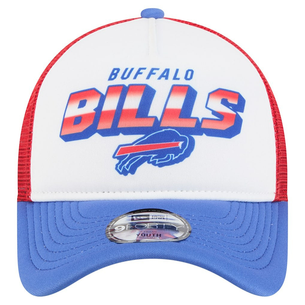 Youth Streak 9FORTY A-Frame Adjustable Hat - Buffalo Bills Hats