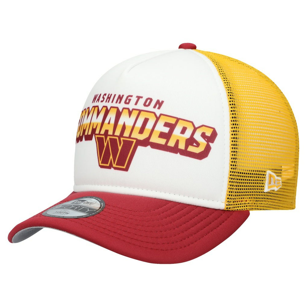 Youth Streak 9FORTY A-Frame Adjustable Hat - Washington Commanders Hats