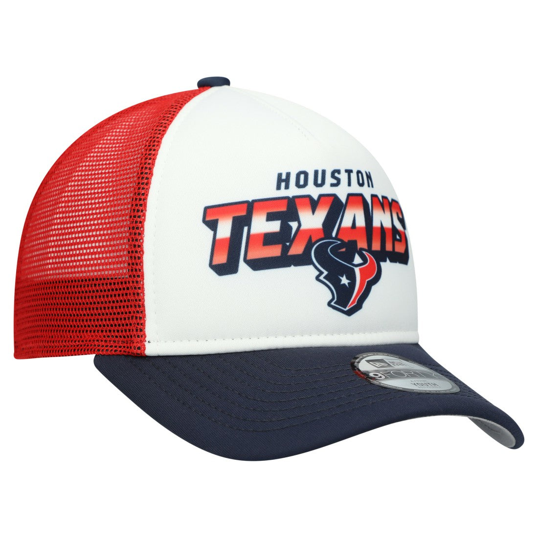 Youth Streak 9FORTY A-Frame Adjustable Hat - Houston Texans Hats