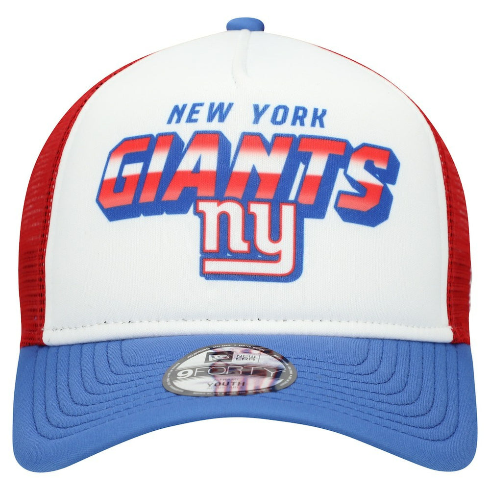Youth Streak 9FORTY A-Frame Adjustable Hat - New York Giants Hats