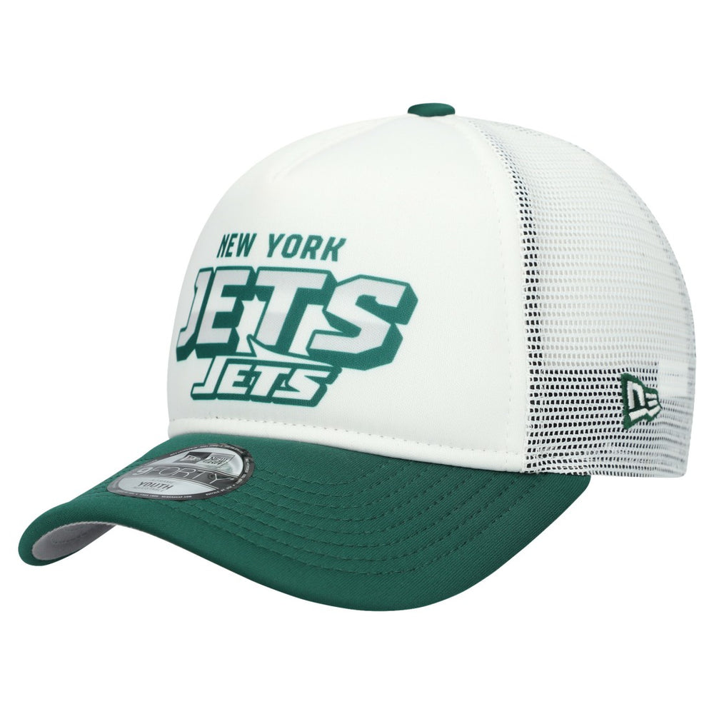 Youth Streak 9FORTY A-Frame Adjustable Hat - New York Jets Hats
