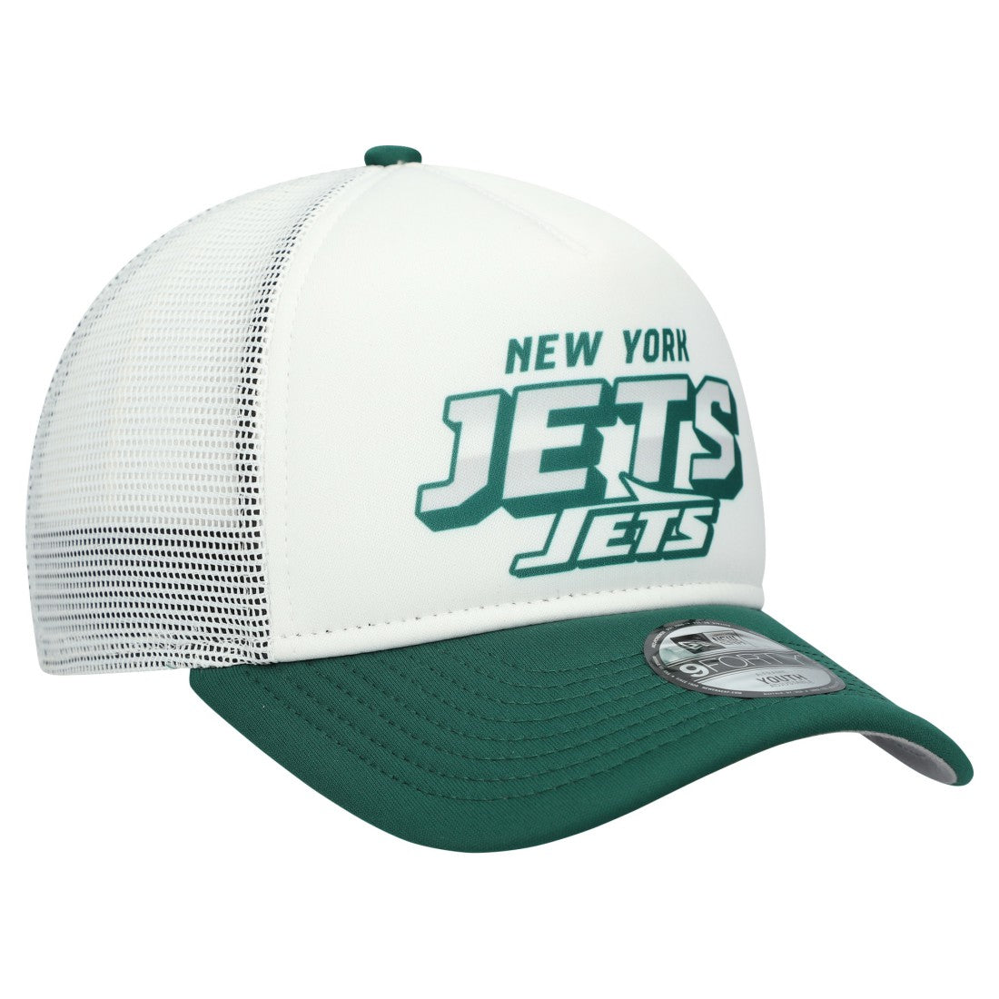 Youth Streak 9FORTY A-Frame Adjustable Hat - New York Jets Hats