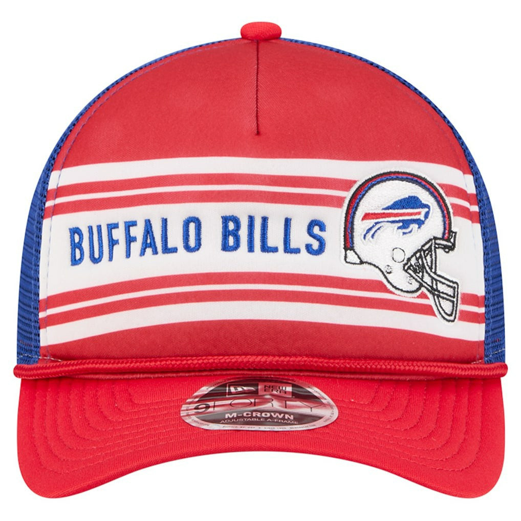 Linear A-Frame 9FORTY Adjustable Hat - Buffalo Bills Hats