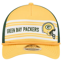 Linear A-Frame 9FORTY Adjustable Hat - Green Bay Packers Hats