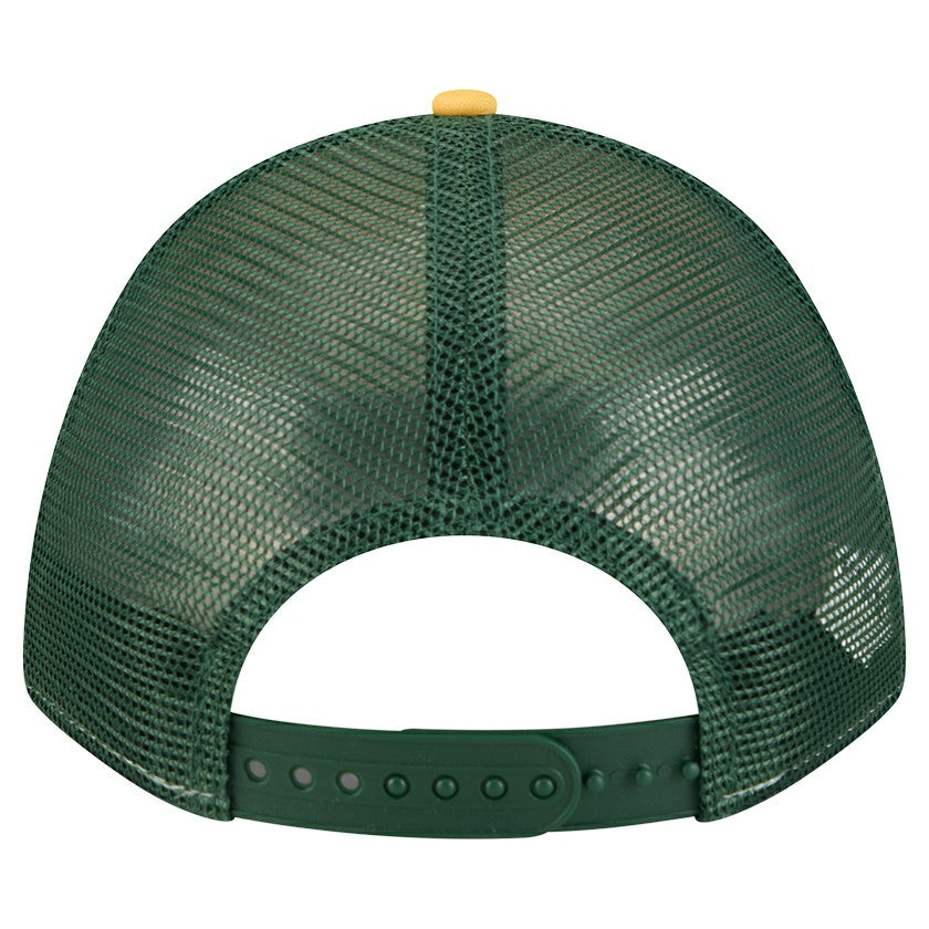 Linear A-Frame 9FORTY Adjustable Hat - Green Bay Packers Hats