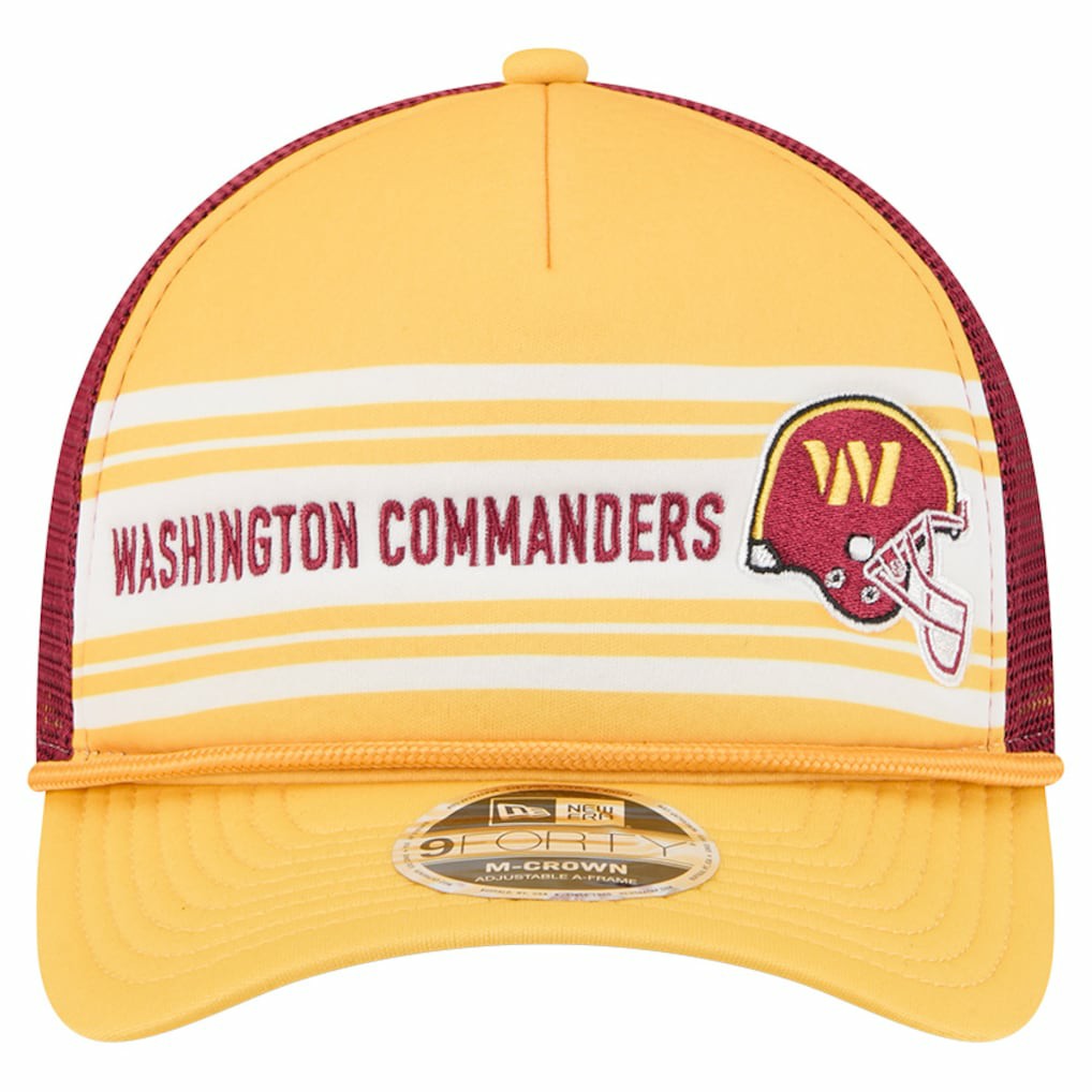 Linear A-Frame 9FORTY Adjustable Hat - Washington Commanders Hats