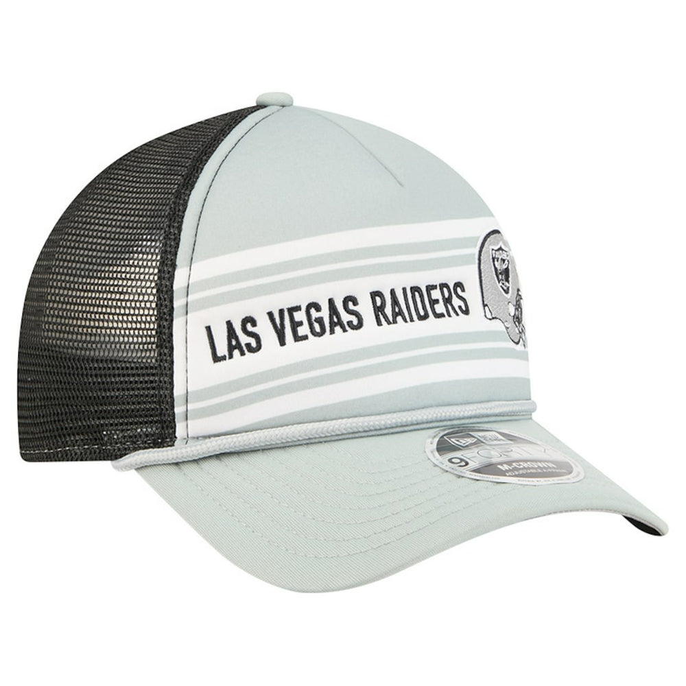 Linear A-Frame 9FORTY Adjustable Hat - Las Vegas Raiders Hats