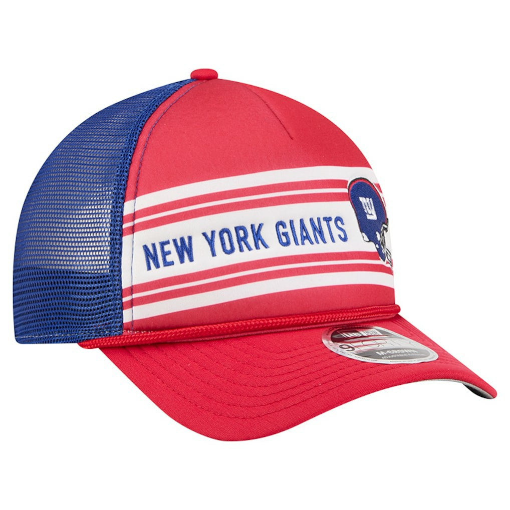Linear A-Frame 9FORTY Adjustable Hat - New York Giants Hats