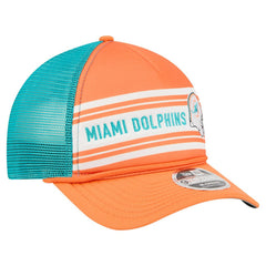 Linear A-Frame 9FORTY Adjustable Hat - Miami Dolphins Hats