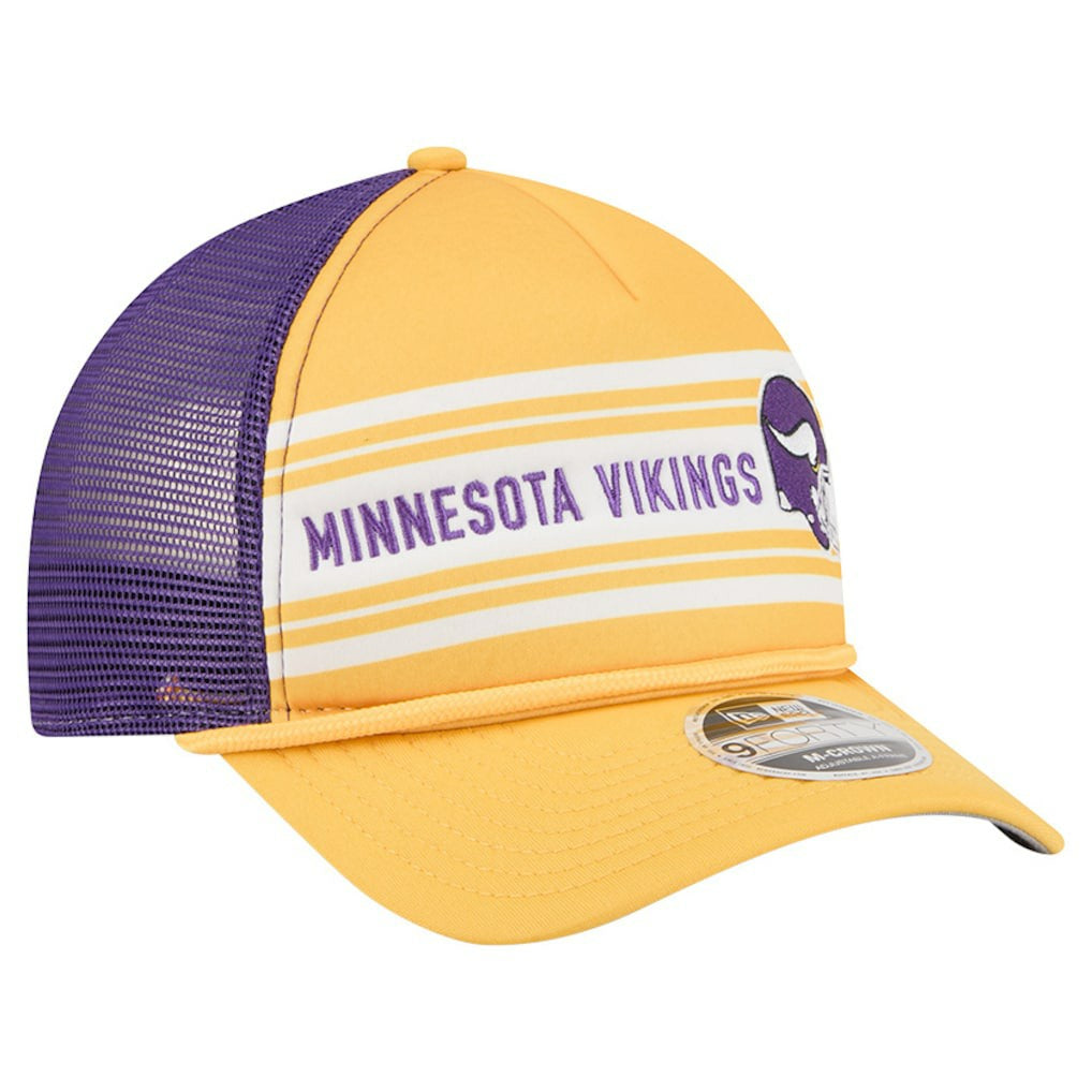 Linear A-Frame 9FORTY Adjustable Hat - Minnesota Vikings Hats