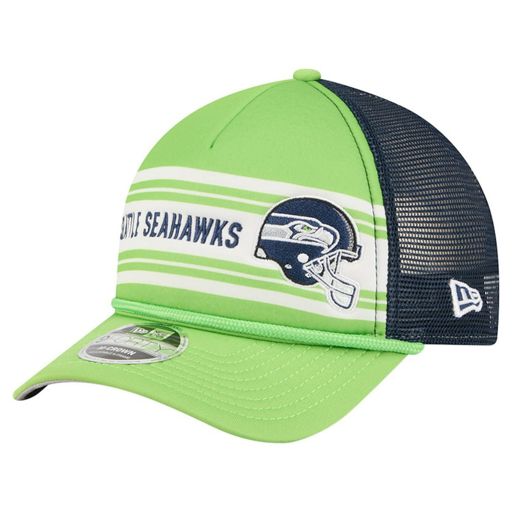 Linear A-Frame 9FORTY Adjustable Hat - Seattle Seahawks Hats