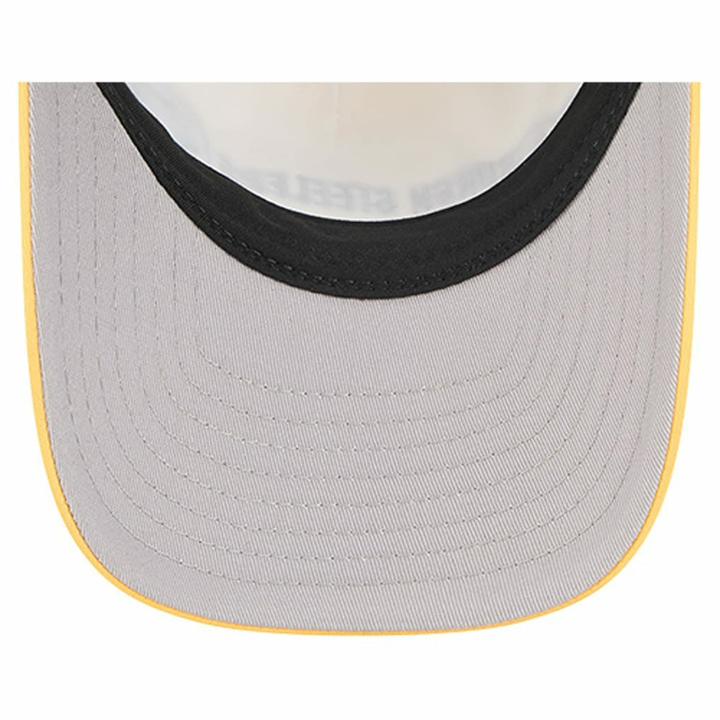 Linear A-Frame 9FORTY Adjustable Hat - Pittsburgh Steelers Hats