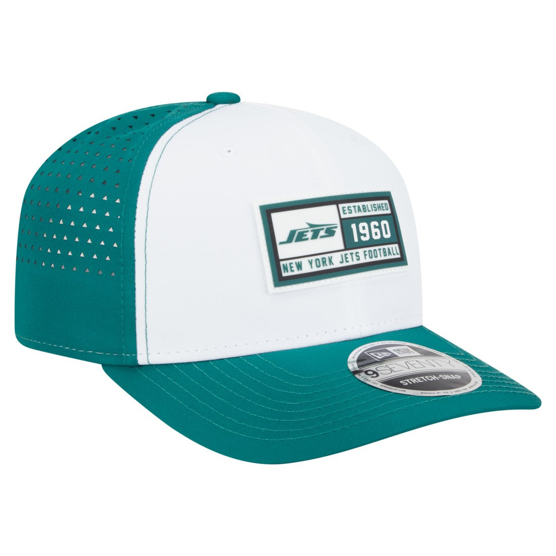 Established Patch 9SEVENTY Adjustable Hat - New York Jets Hats