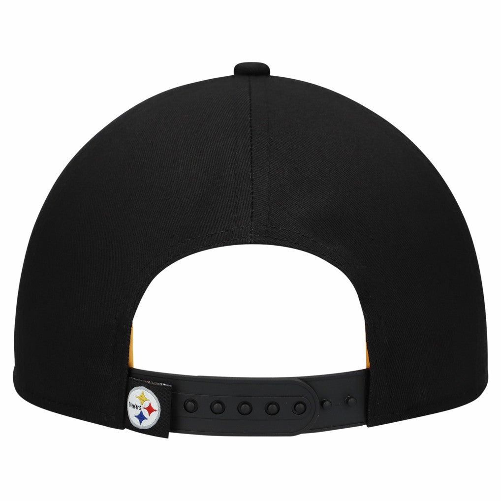 Women's Metallic 9FORTY M-Crown A-Frame Adjustable Hat - Pittsburgh Steelers Hats