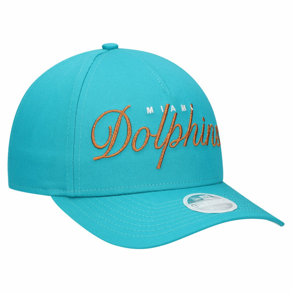 Women's Metallic 9FORTY M-Crown A-Frame Adjustable Hat - Miami Dolphins Hats