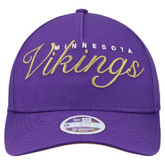 Women's Metallic 9FORTY M-Crown A-Frame Adjustable Hat - Minnesota Vikings Hats
