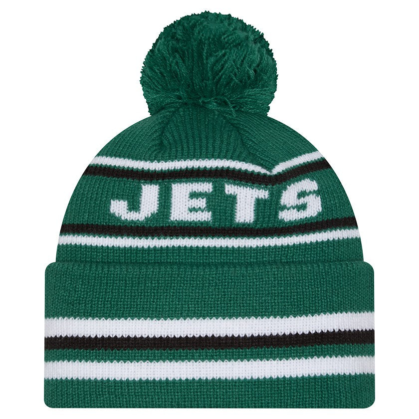 Classic Cuffed Knit Hat with Pom - New York Jets Hats