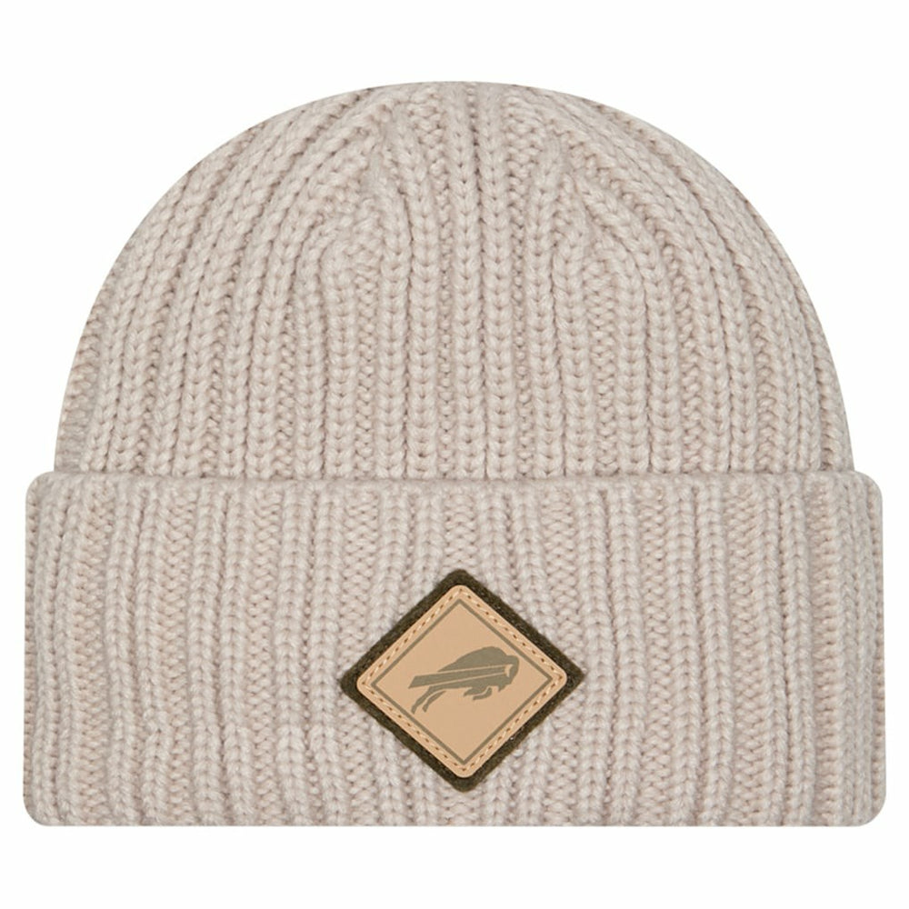 Logo Applique Cuffed Knit Hat - Buffalo Bills Hats