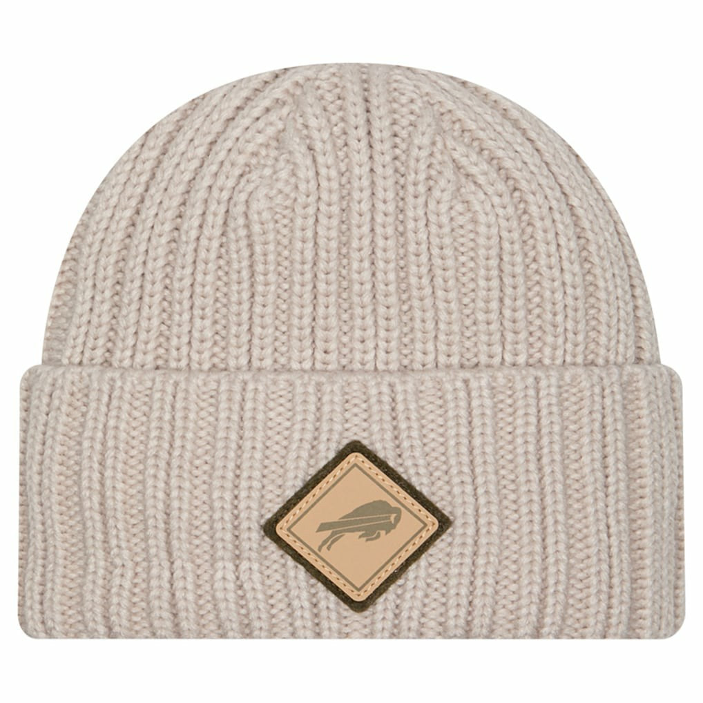 Logo Applique Cuffed Knit Hat - Buffalo Bills Hats