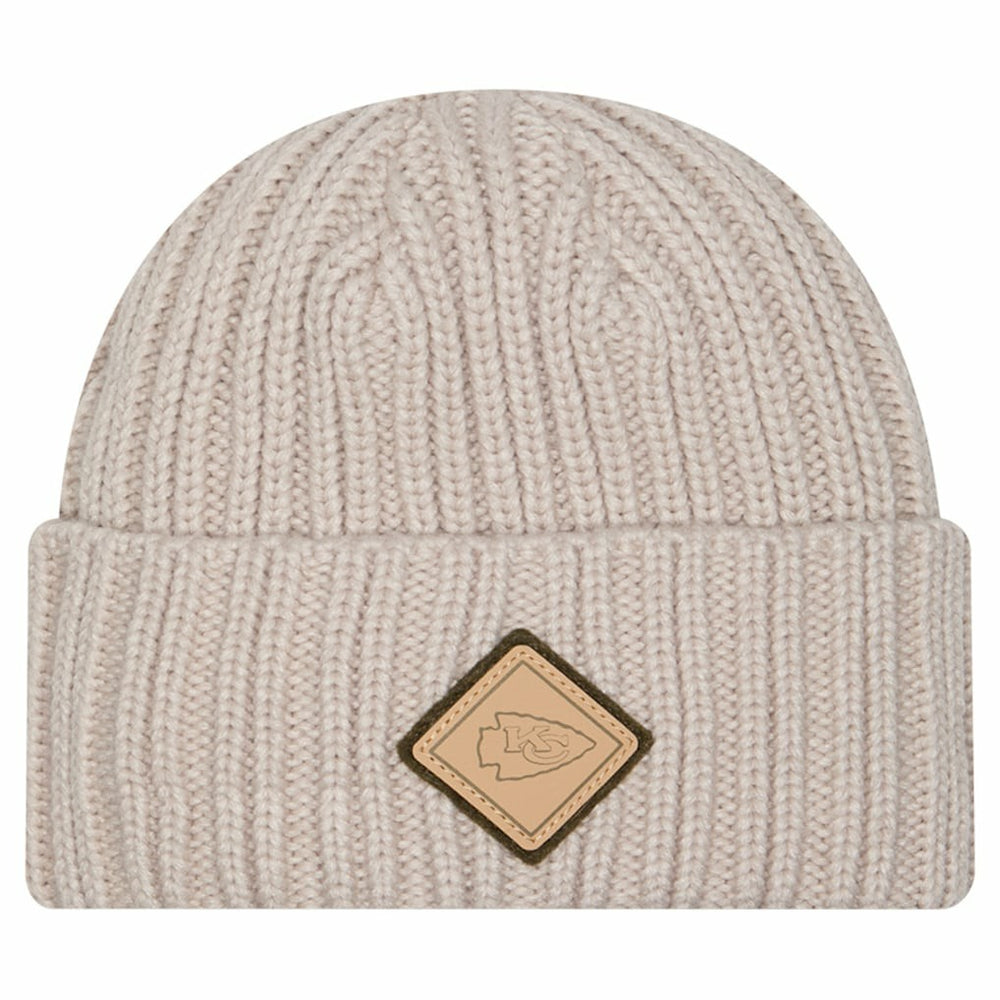 Logo Applique Cuffed Knit Hat - Kansas City Chiefs Hats