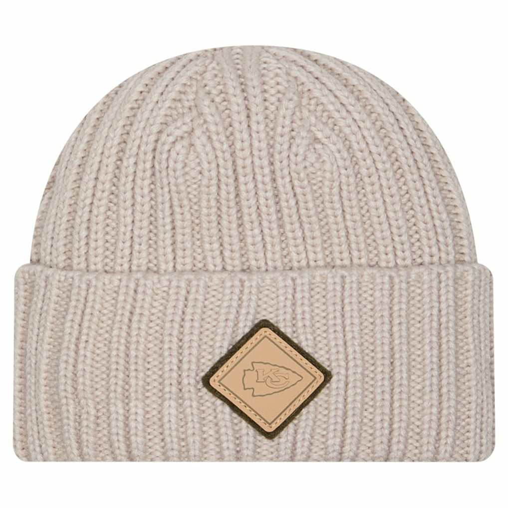 Logo Applique Cuffed Knit Hat - Kansas City Chiefs Hats
