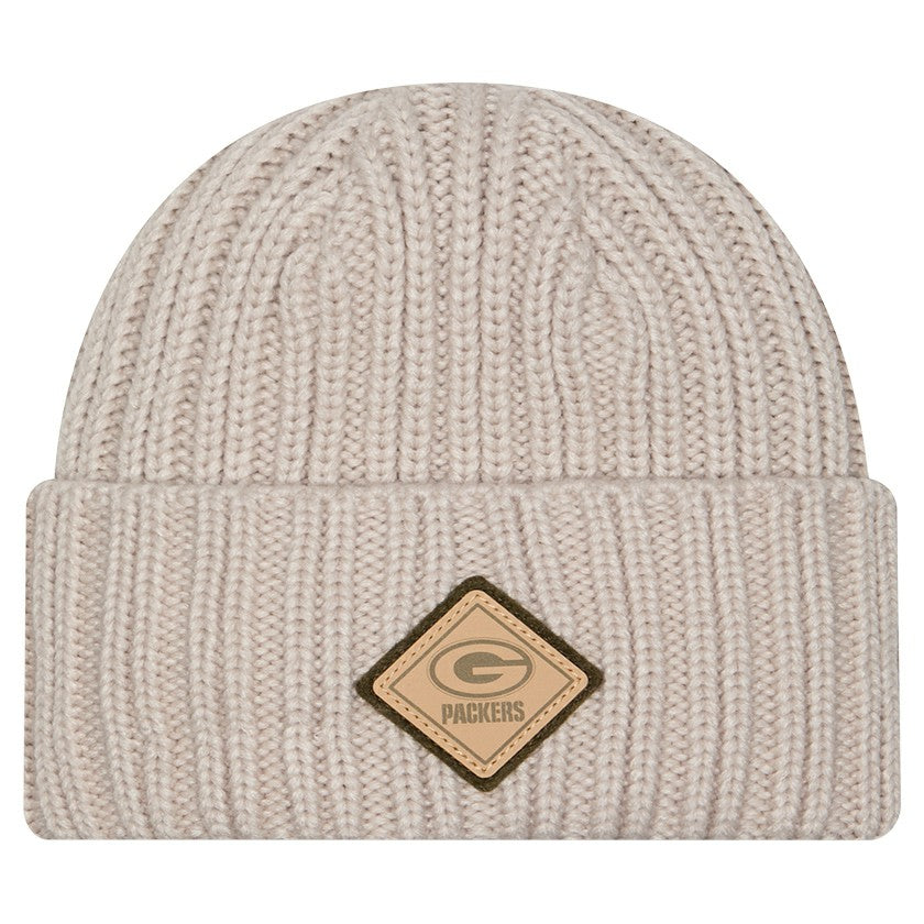Logo Applique Cuffed Knit Hat - Green Bay Packers Hats