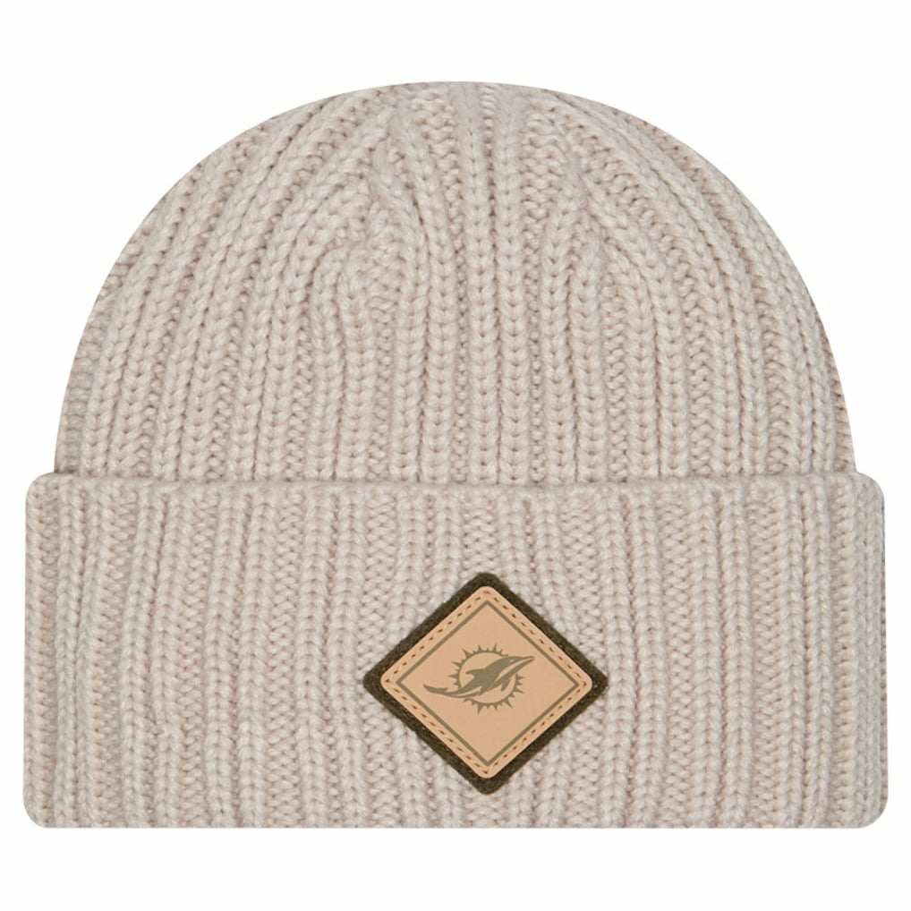 Logo Applique Cuffed Knit Hat - Miami Dolphins Hats