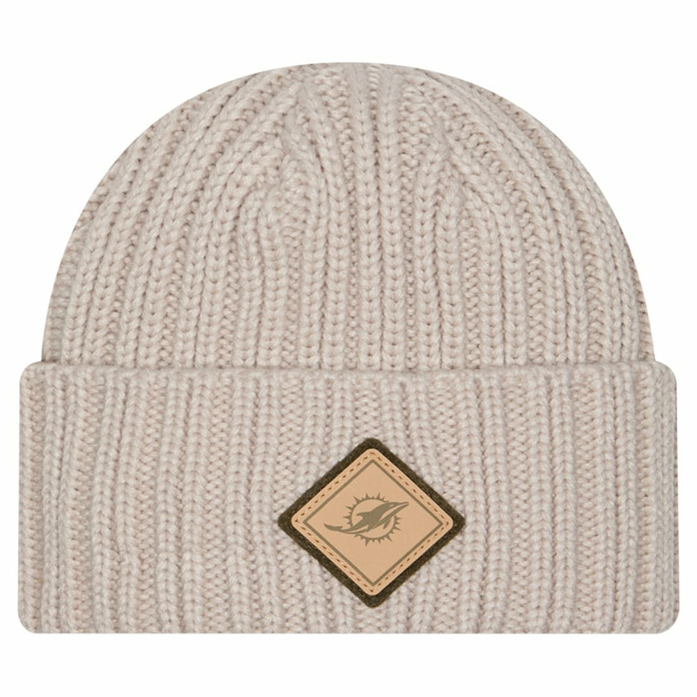 Logo Applique Cuffed Knit Hat - Miami Dolphins Hats