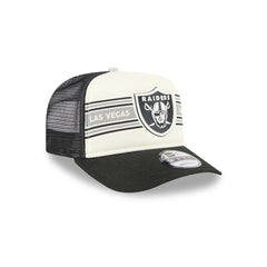 Banner A-Frame 9FIFTY Trucker Snapback Hat - Las Vegas Raiders Hats