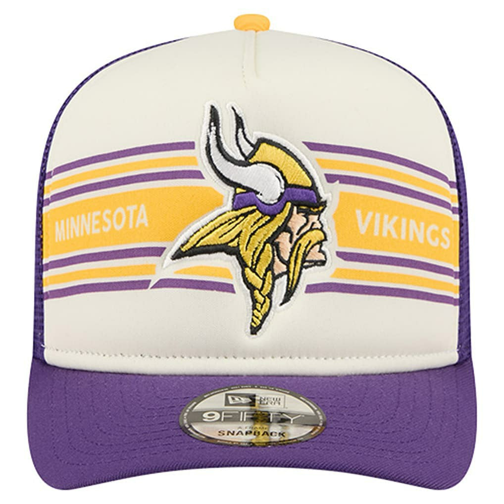 Banner A-Frame 9FIFTY Trucker Snapback Hat - Minnesota Vikings Hats