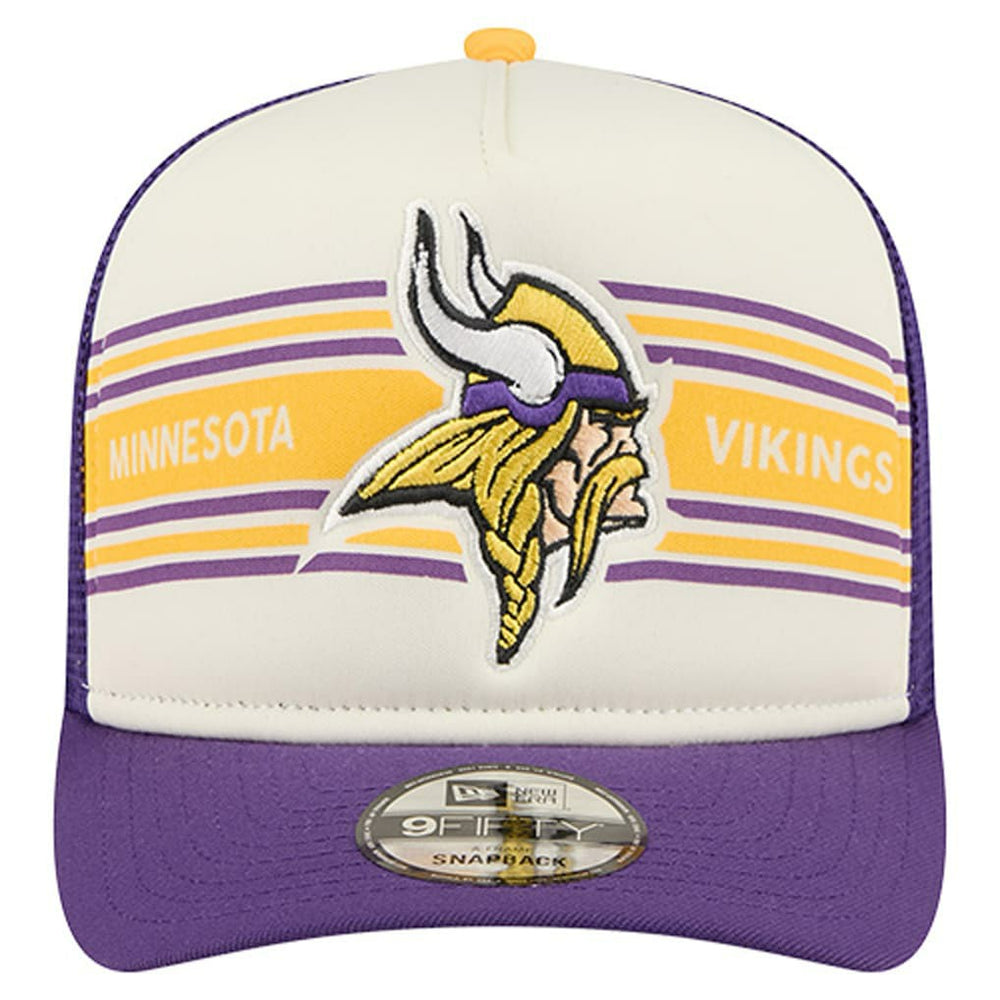 Banner A-Frame 9FIFTY Trucker Snapback Hat - Minnesota Vikings Hats