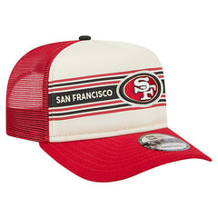 Banner A-Frame 9FIFTY Trucker Snapback Hat - San Francisco 49ers Hats