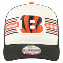 Banner A-Frame 9FIFTY Trucker Snapback Hat - Cincinnati Bengals Hats