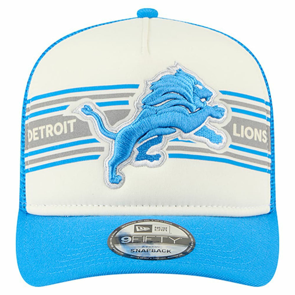 Banner A-Frame 9FIFTY Trucker Snapback Hat - Detroit Lions Hats
