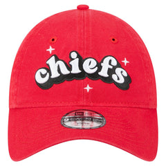 Girls Youth Cheer 9TWENTY Adjustable Hat - Kansas City Chiefs Hats